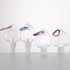 Buy cheap 60ml 50ml Alcohol Keychain Spray Bottles Empty Heart Hook PET from wholesalers