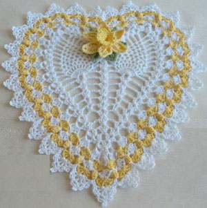 handmade hook needle crochet diy accessories three-dimensional flower