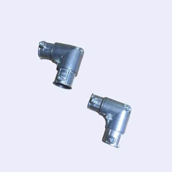 Buy cheap Polishing EMT Conduit Connector With Zinc Alloy Cover 1/2 3/4 1 Inch from wholesalers