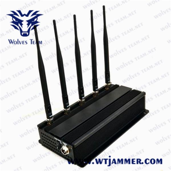 Buy cheap 25 Meters 2.4G 4.9G 5.0G 5w Wifi Signal Jammer Device from wholesalers