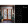 Buy cheap Sliding Glass Door Hollow Stained Glass Panels Air / Argon Insulating from wholesalers