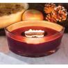 Buy cheap Luxury Unique Empty Large Clear 770Ml Oval Boat Glass Candle Jar In Bulk from wholesalers