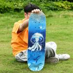 Custom Aluminum Alloy Paint Bracket Deck Skateboard Maple Wooden Skateboard