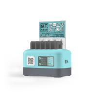 Buy cheap Green 12 Ports 100000mah Cell Phone Charging Kiosk For Coffee Shop product