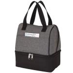 Custom Carry On Two Compartment Portable Office Thermal Insulated Cooler Lunch