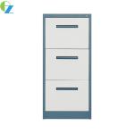 KD Or Assemble 3 Drawer Vertical Filing Cabinet Office Steel Cupboard