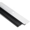 Buy cheap F Type Aluminium alloy base Soft Rubber Door Bottom Brush Strip Screw Fixation from wholesalers