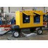 Buy cheap Industrial Mobile Trailer Generator , 30KW Diesel Powered Generator Portable from wholesalers
