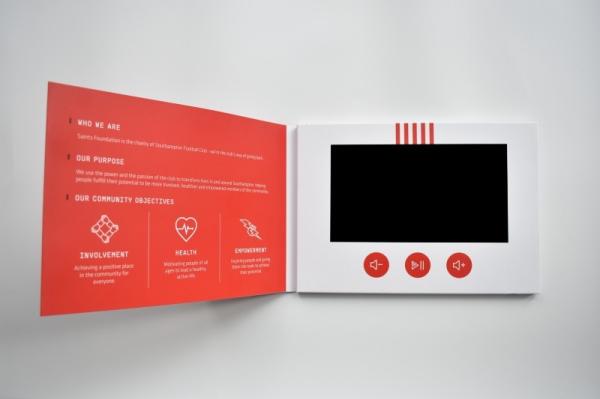 LCD Video Memory Book Personalized Video Books For Health Activity Brand