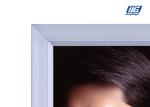 Aluminum Frame Lockable Light Box A0 High Brightness Advertising Poster Holder