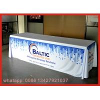 Buy cheap Red Color Elastic Stretch Spandex Tablecloths , Tension Fabric Trade Show product