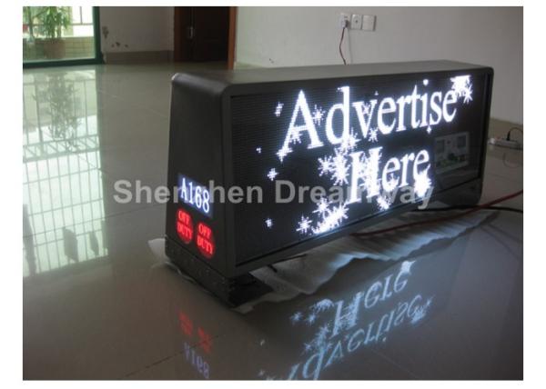 Buy cheap 12288 dots P 5 Taxi Roof LED Display 3G 4G WIFI GPS USB Control from wholesalers