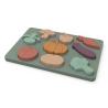 Buy cheap Vegetables Shape Montessori Jigsaws Puzzle Food Grade Silicone Material from wholesalers