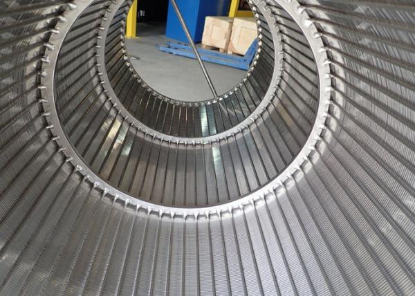 Buy cheap Slot 0.5mm Johnson Wedge Wire Filter Screens Resin Traps High Efficient Stainless Steel from wholesalers
