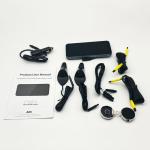 Waterpoof car side mirror 6.25 inch screen with blind spot sharkfin side camera