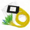 Buy cheap ABS Module Fiber Optic Splitter Box Singlemode G657A 1X16 Customized Pigtail Length from wholesalers