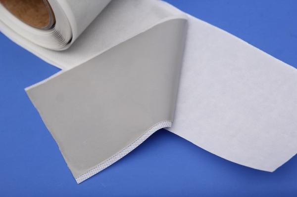 Buy cheap Adhesive Nonwoven Fiber Butyl Tape For Road 50mm ODM from wholesalers
