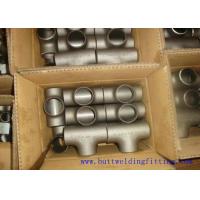 Buy cheap seamless Stainless Steel Tee , single slit pipe wall thickness 1 / 2 