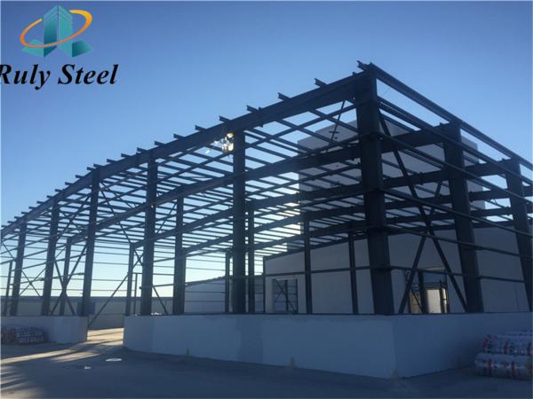 Buy cheap Industrial Light Steel Prefabricated Structure Metal Frame Construction Building Warehouse from wholesalers