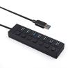 Buy cheap Female Data Transfer 7 Ports Usb 3.0 High Speed Hub from wholesalers