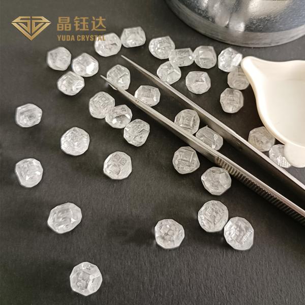 Buy cheap Small White Rough Lab Grown Diamonds Hpht Uncut Diamond For Jewelry Making from wholesalers