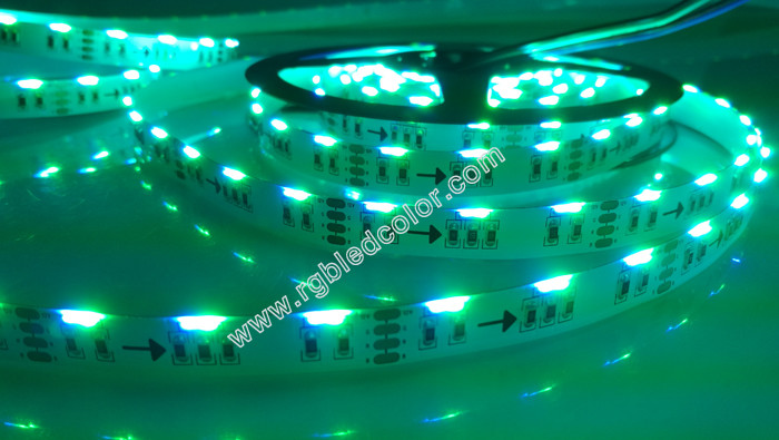 rgb side emitting led strips light 5m 300led 14.4w multicolor flex led tape light