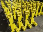 9000lbs 2 Post Lift Clear Floor Double Side Lock Release Outer Extension Column
