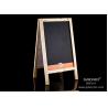 Buy cheap A-Frame Custom Double-Sided Sidewalk Sandwich Board Advertising Chalkboard from wholesalers
