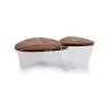 Buy cheap Italian Modern Two Pieces Set Coffee Table from wholesalers