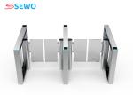 Brushless Motor Swing Barrier Turnstile AC220V Pedestrian Turnstile Gate With