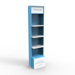 Oral Hygiene Products Display Stand Wooden Toothpaste Cosmetic Stand Display