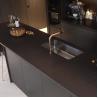Buy cheap Fiberglass Acrylic Stone Kitchen Cabinets Commercial Melamine from wholesalers