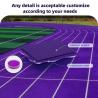 Buy cheap 13mm Thickness Prefabricated Running Track with Excellent Weather Resistance from wholesalers