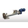 Buy cheap Electric Tubular Conveyor Adjustable Angle Drag Tube Conveyor from wholesalers