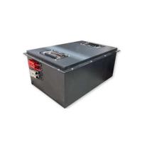 Buy cheap Sheet Metal Shell Standard 12V Lithium Battery 19kg 2000 Cycles Built In BMS product
