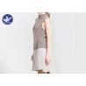 Buy cheap Mock Neck Sleeveless Womens Knitted Dresses Loose fitting Contrast Color from wholesalers