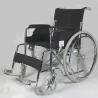 Buy cheap Chromed Frame Folding Steel Wheelchair With Double Cross Bar from wholesalers