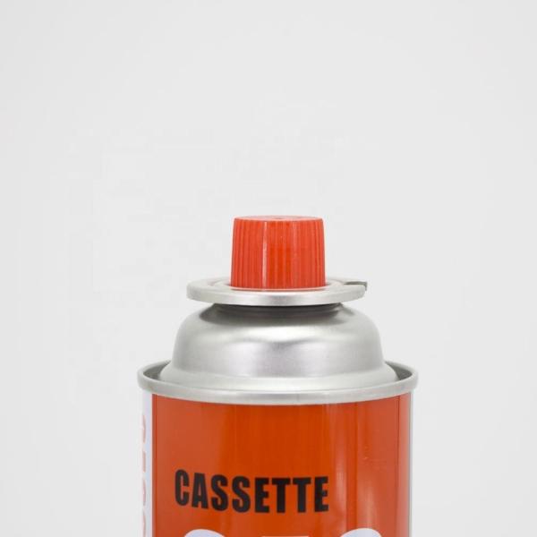 OEM One Inch Butane Camping Gas Furnace Valve 223g With Red Cover For Aerosol