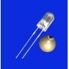 Buy cheap 0.5W 5mm LED Light Emitting Diode 2700K Warm White Color 25000-35000mcd Clear Lens For Illumination from wholesalers