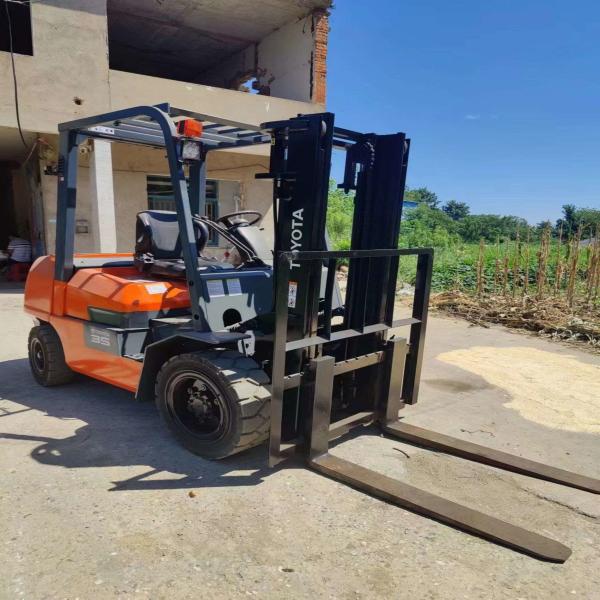 Buy cheap Used Toyota Forklift 3.5T Small Material Handler from wholesalers