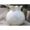 Buy cheap Red Fiberglass Shopping Centre Decorations Best Wishes Lucky Bag Statue Custom Decorations from wholesalers