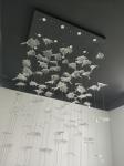 Art Designer Large Hotel Lobby Chandelier Maple Leaves Chandelier(WH-NC-96)