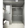 Buy cheap KPN2009003 1200-2000X1950mm Double Sliding Glass Shower Doors , Shower Cubicle Doors With Double Wheels from wholesalers
