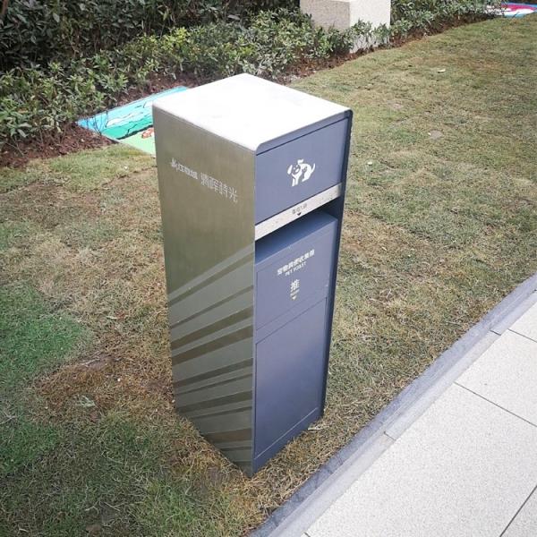 Buy cheap Outdoor Street Metal Steel Pet Dog Waste Bin from wholesalers