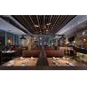 Buy cheap Wooden Leather Restaurant Booth Style Dining Set Furniture Customized Design from wholesalers