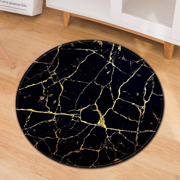 Buy cheap Living Room Circular Entryway Rugs Marble Pattern Office Desk Chair Mat from wholesalers