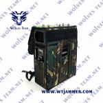 10 Bands Backpack Signal Jammer 25-300mhz Gsm 3g 4g Cell Phone Rf Bomb