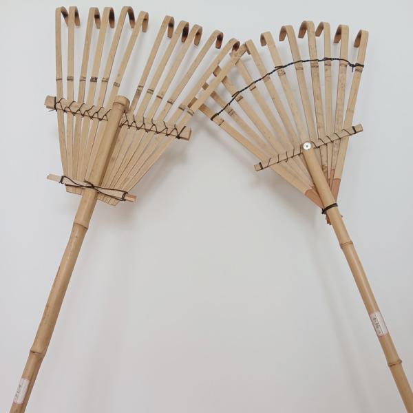 Buy cheap Farm Tool Bamboo Frame Leaf Collector Concrete Garden Leaf Rake from wholesalers