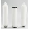 Buy cheap Water Treatment Pleated Filter Cartridge Length 10 Inch 1.2 Cuber Meter Per Hour from wholesalers