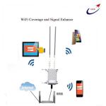 2.4g grey wifi omni fiberglass base station antenna wifi signal coverage outdoor